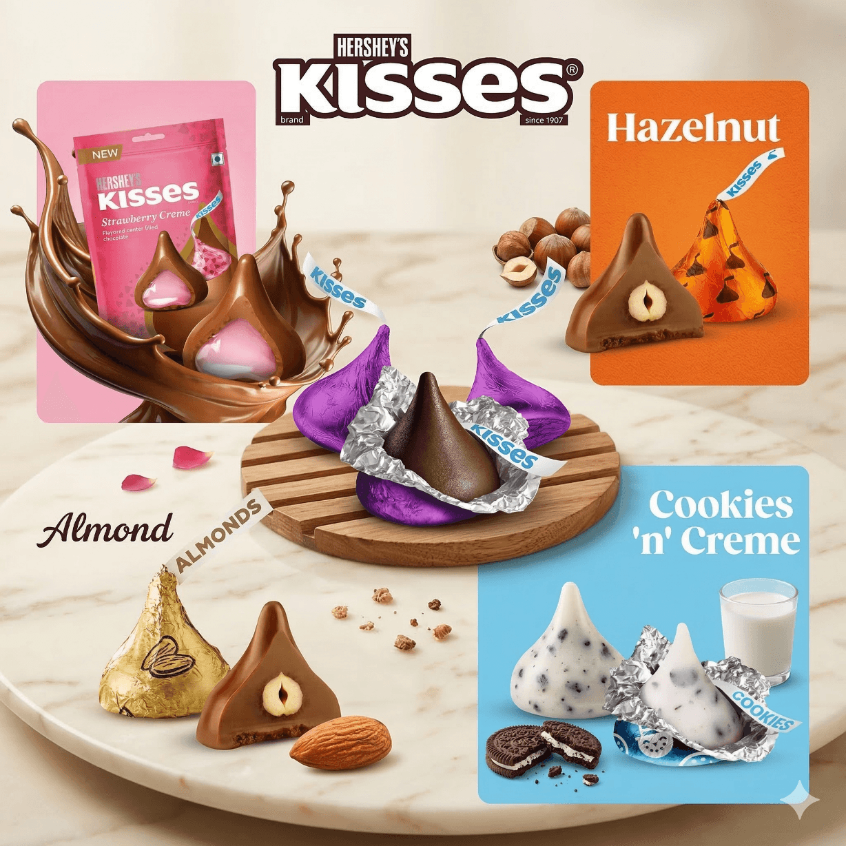 Hershey's Kisses Chocolate