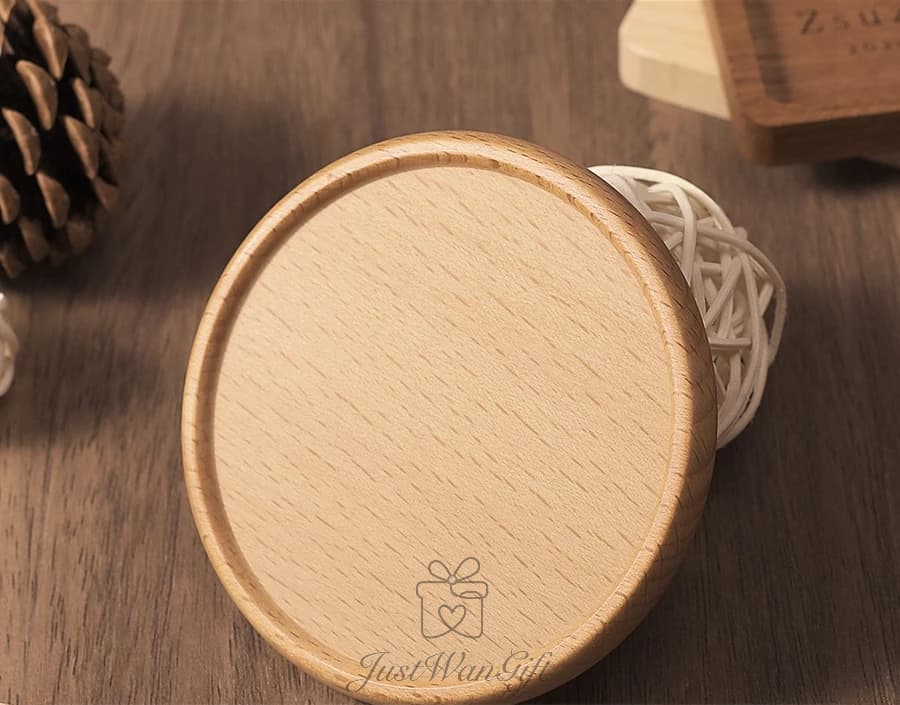 Customized Solid Wood Coaster