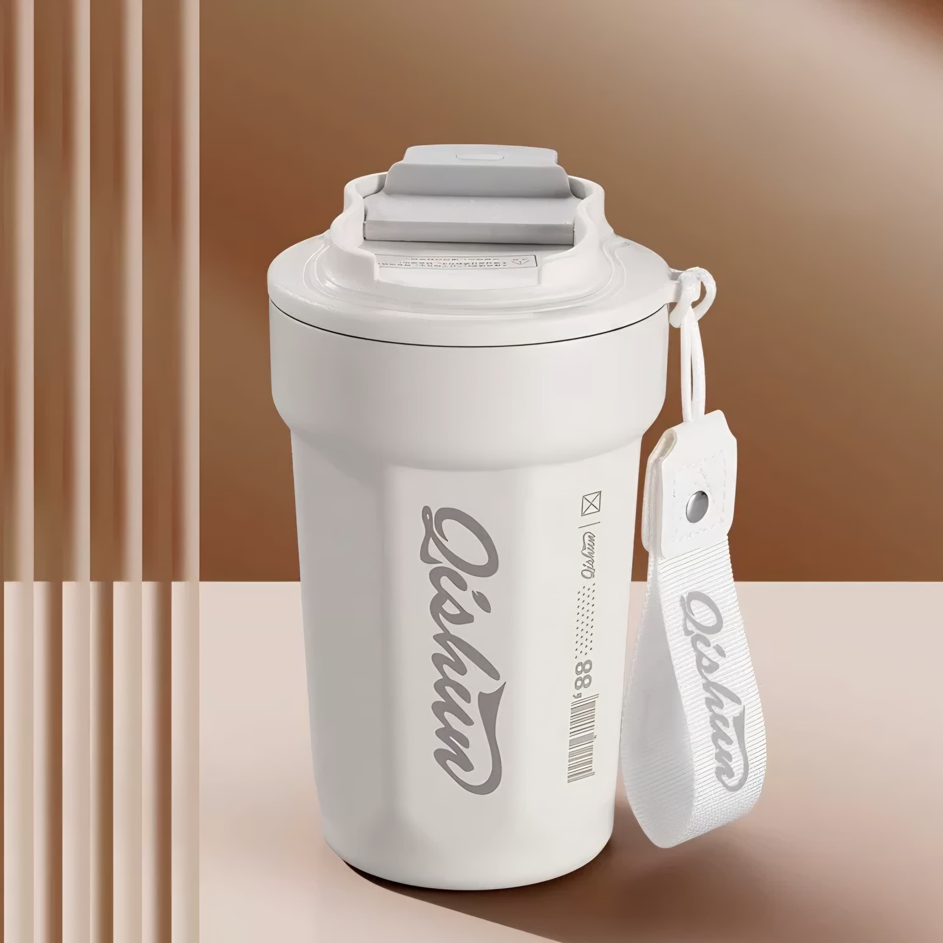 Premium 316 Stainless Steel Vacuum Flask with Carry Handle