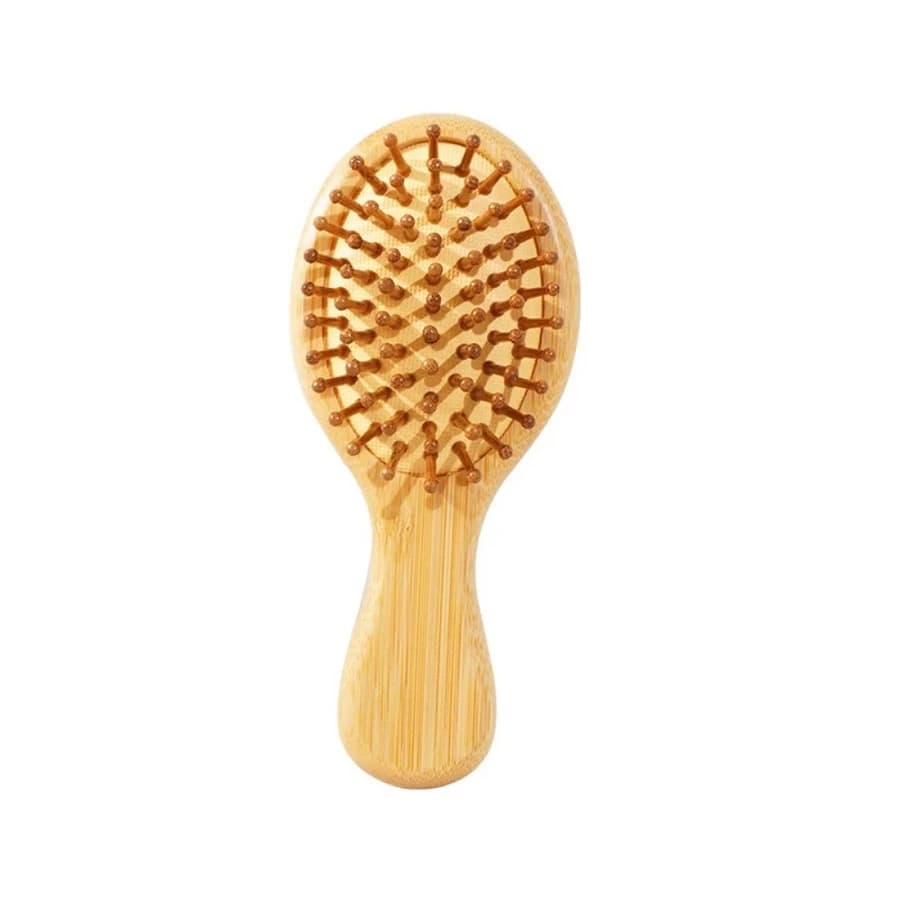 Customized Mini Wooden Air Cushion Anti-static Comb